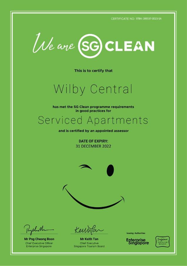 Wilby Central Serviced Apartments Singapura Luaran gambar